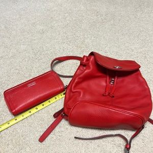 Women’s Coach Wallet and Purse, backpack style